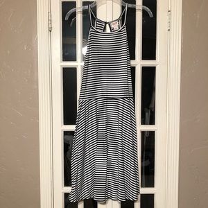 Mission black and white striped dress. XXL. EUC